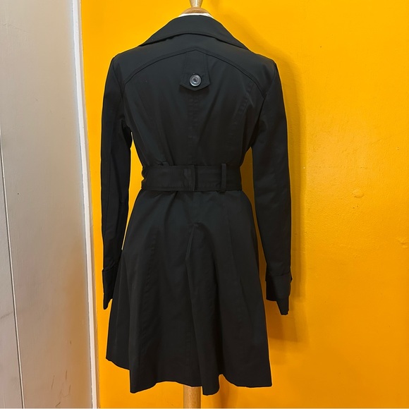 Sugarfly Black Lightweight Trench Coat - Size Medium - Picture 4 of 4